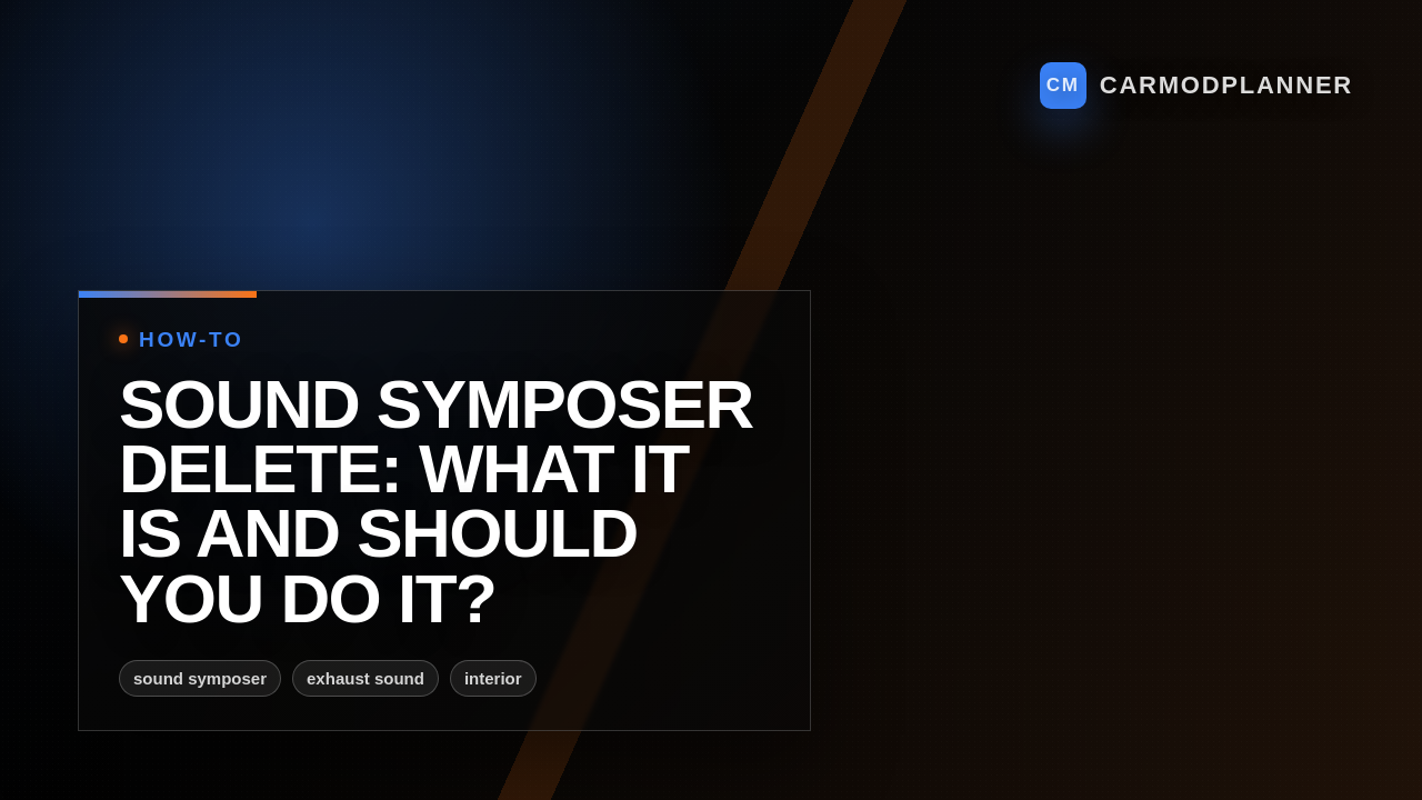 Sound Symposer Delete: What It Is and Should You Do It?