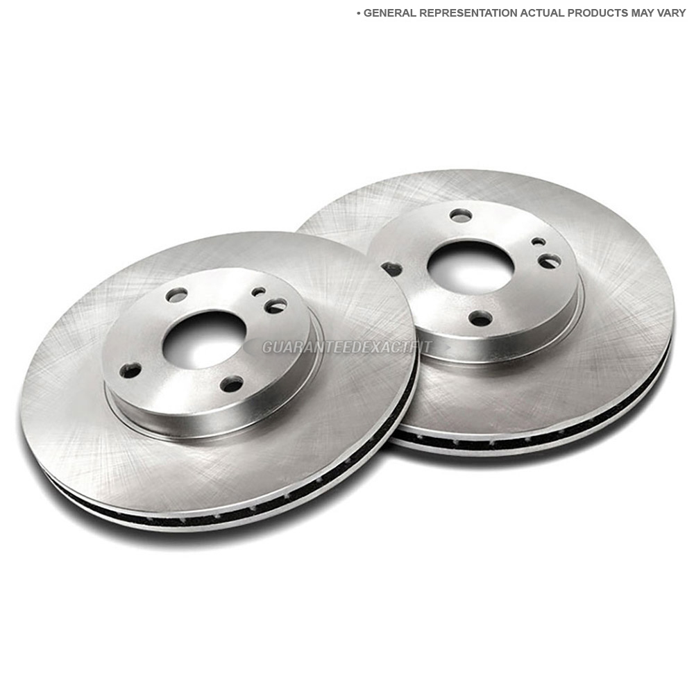 BuyAutoParts Brake Rotor Set